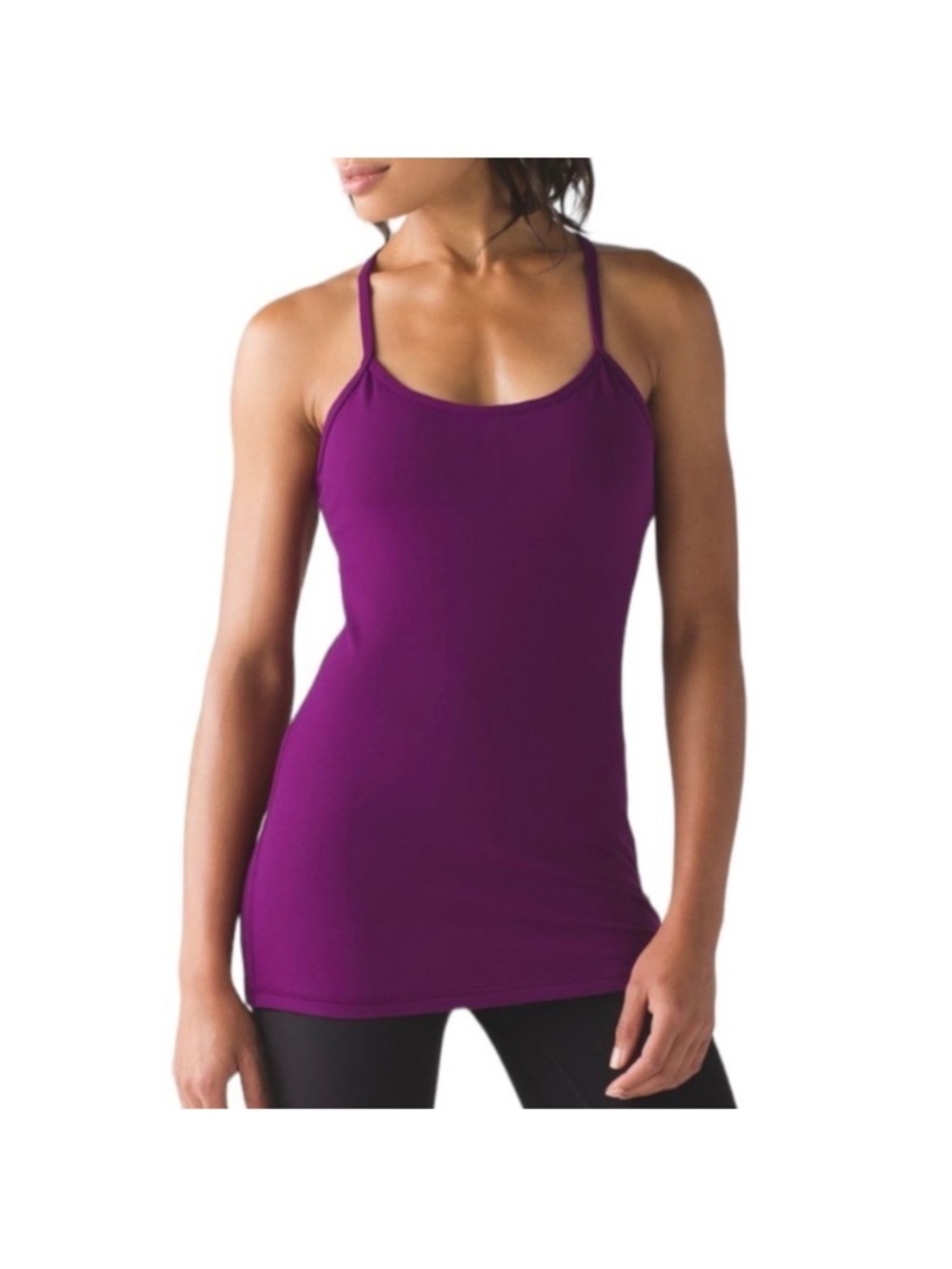 lululemon athletica Deep Plum Thin-Strap Tank